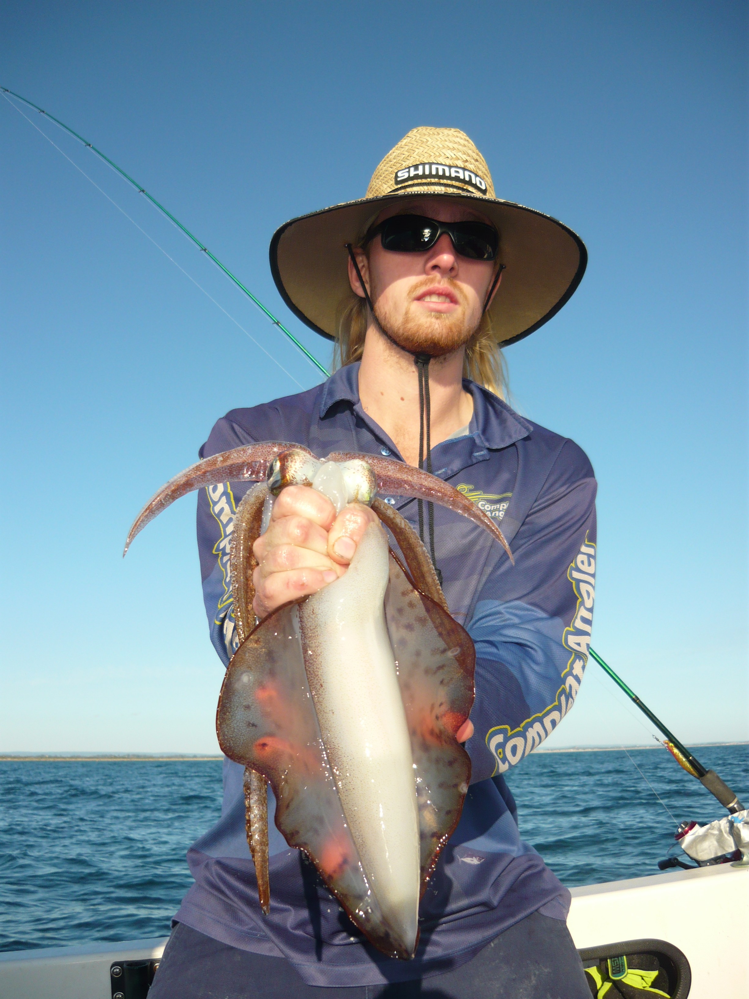 squid today Fishing Fishing WA. Fishing Photos
